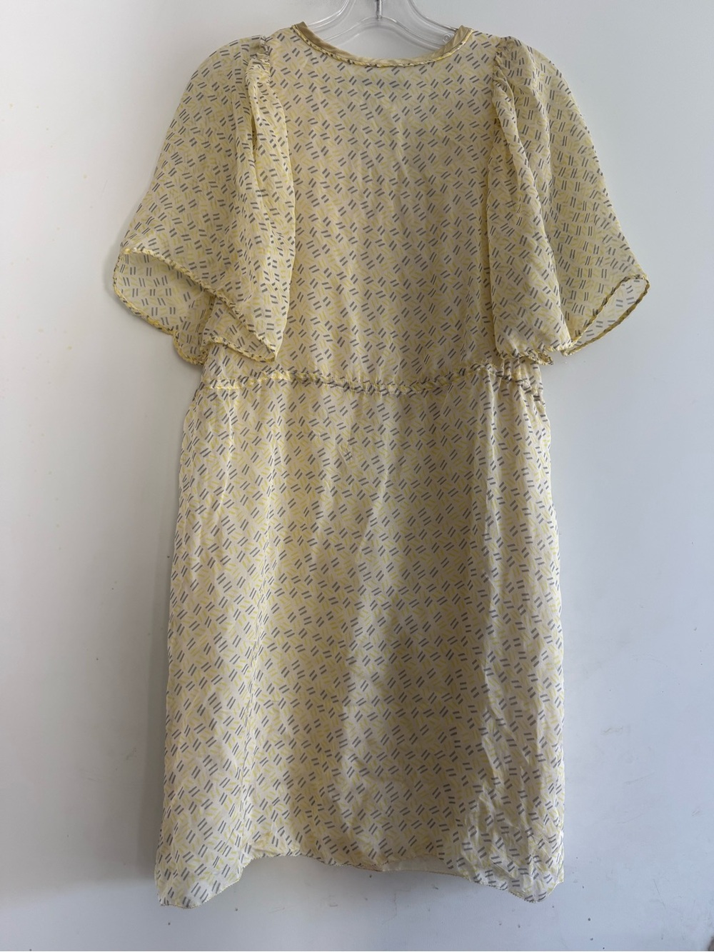 Billtornade Vintage 100% Silk Y2K Babydoll Empire Cut Dress Size 36 US 4 - Picture 3 of 5